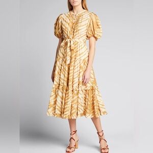 Magdalena Tie-Dye Midi Dress